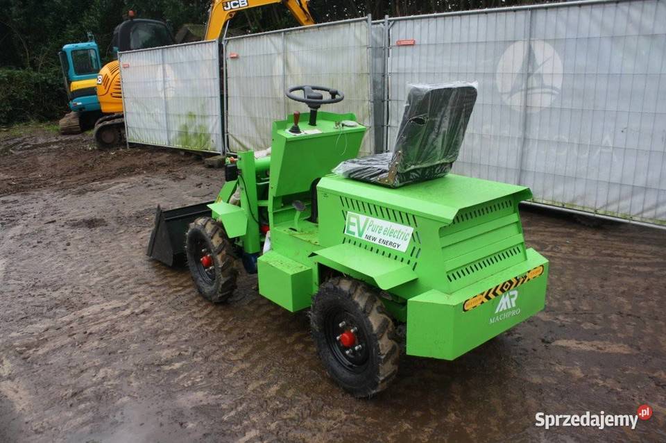 Miniładowarka napęd elektryczny nowa tanio śląskie Bielsko-Biała