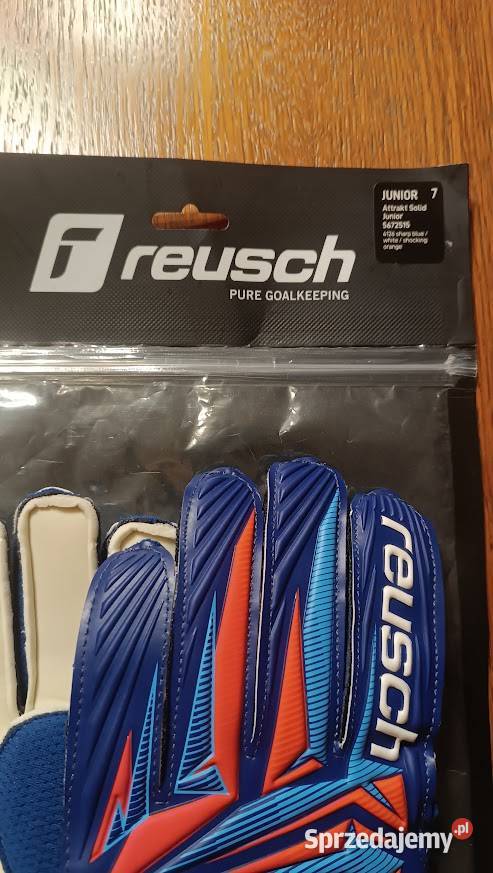 Rękawice bramkarskie Reusch Junior Piłka nożna Imielin