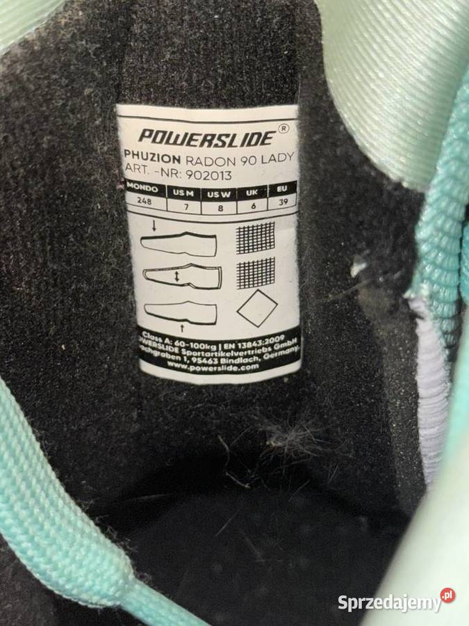 Rolki Powerslide Radon r39 sprzedam