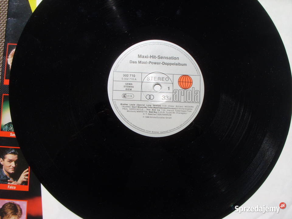 Winyl LP MAXI HITS SENSATION 2 LP DOPPELALBUM Płyty i kasety Wołów