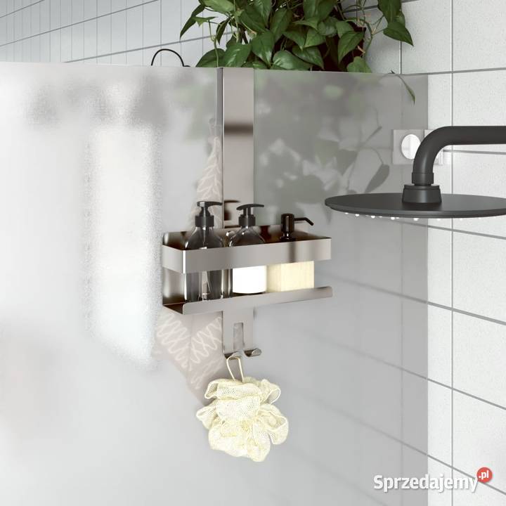 vidaXL Wiszący organizer prysznicowy SKU4004901