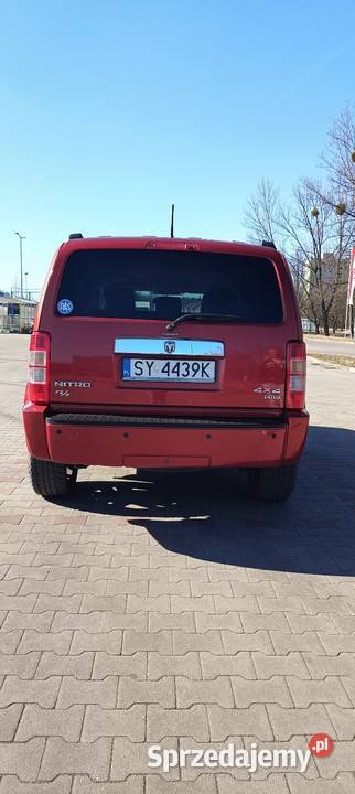 Dodge Nitro RT skórzana tapicerka Bytom