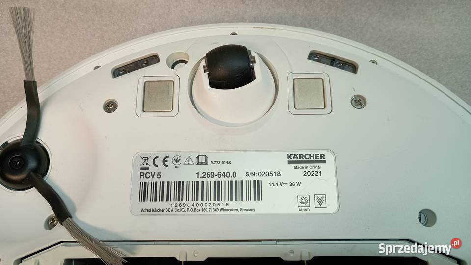 Robot sprzątający KARCHER RCV 5 12696400 Mirosławiec