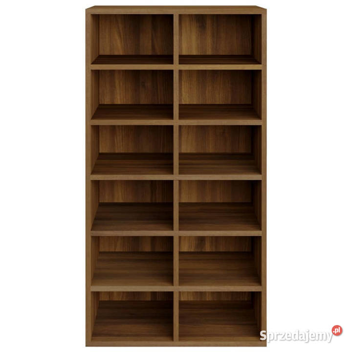 Szafka na buty brązowy dąb 54x34x1005 WM815311 Warszawa