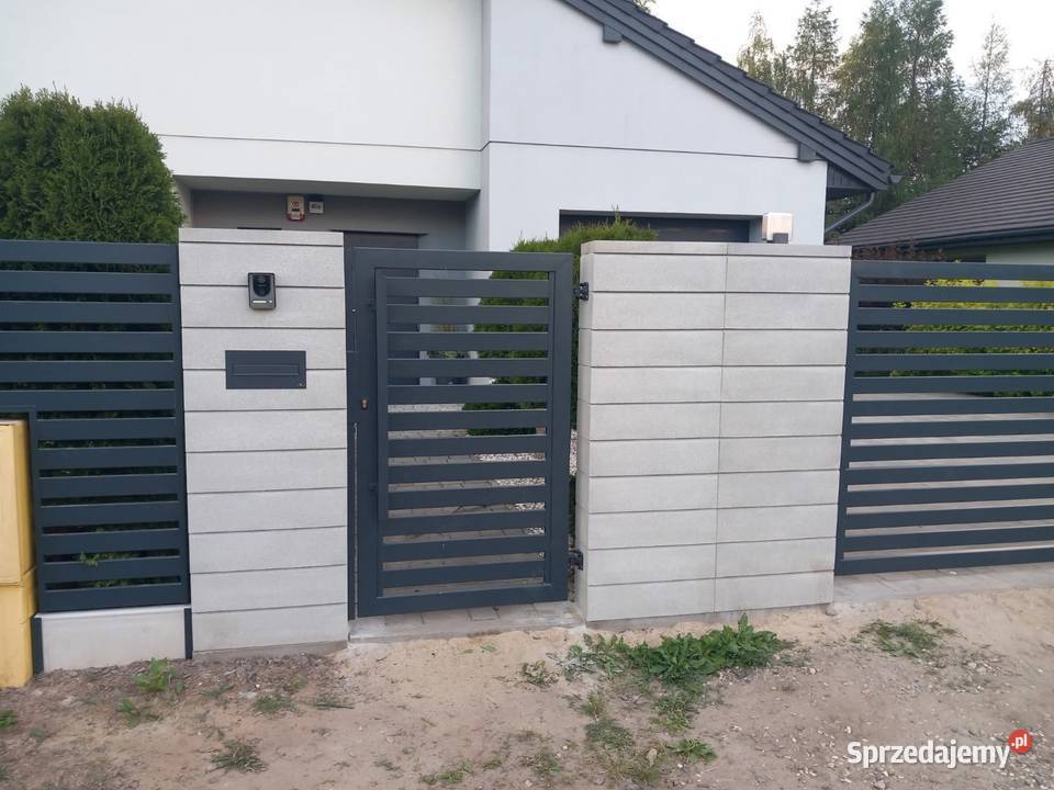 NOWOCZESNE OGRODZENIA BRAMY FURTKI BALUSTRADY Leśnica