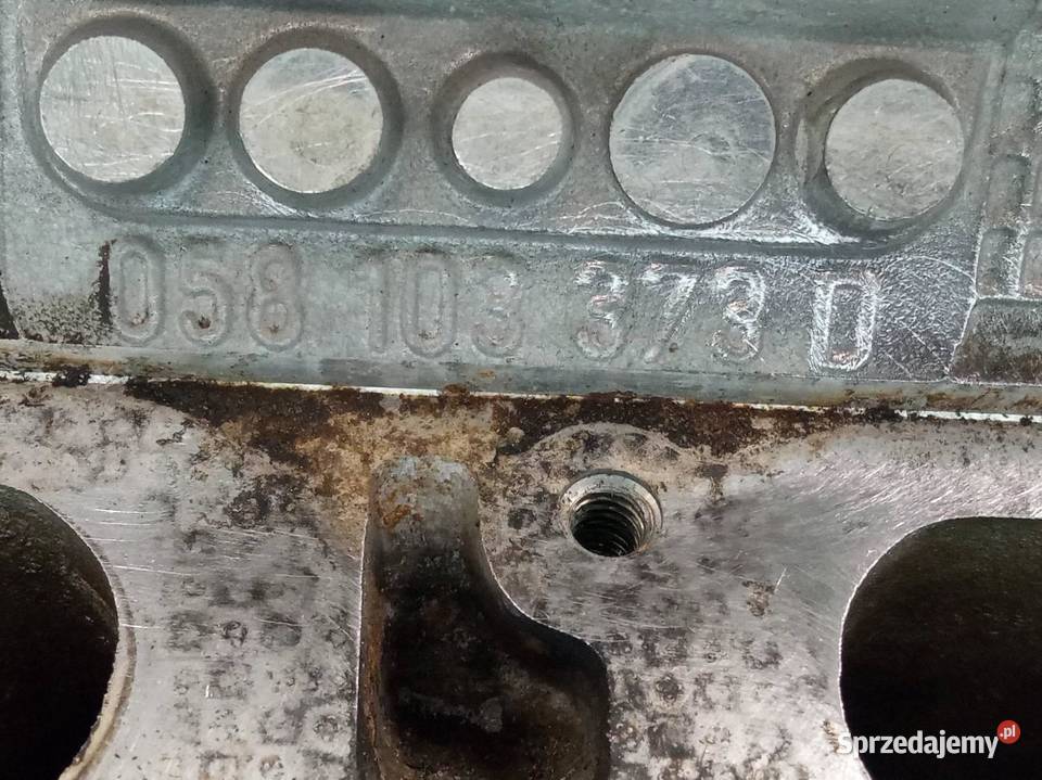 GŁOWICA KOMPLETNA 058103373D 18 T 20V Audi A6 II Rok produkcji 1999 Głowice cylindrów