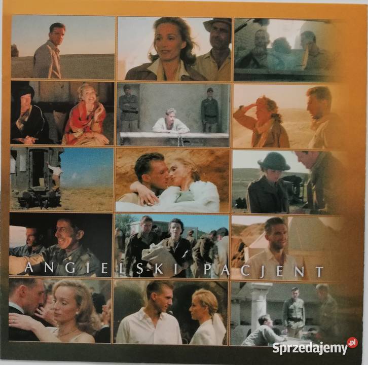 Angielski pacjent DVD Ralph Fiennes Juliette