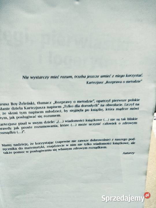 Matematyka 2 GWO antykwariat kompetencji Warszawa