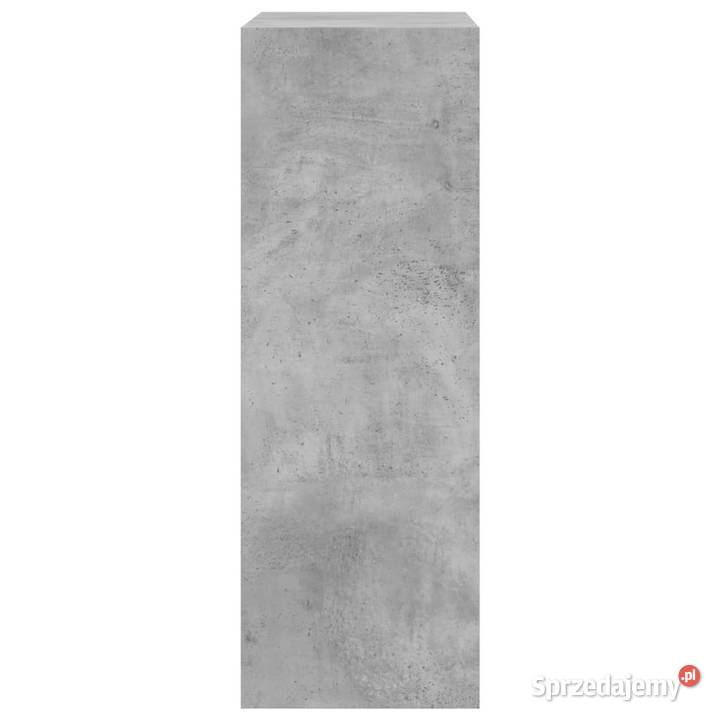 Szafka na buty szarość betonu 60x34x965 WM839948 Warszawa