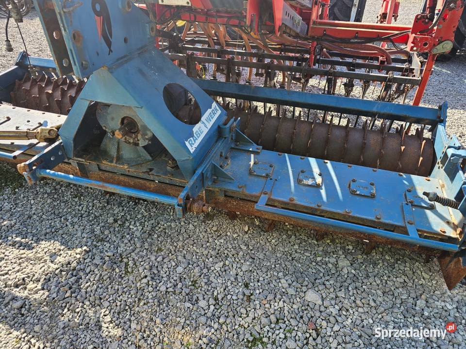 Brona Wirnikowa RABEWERK 3 metry z wałem Packera mazowieckie Gąsewo