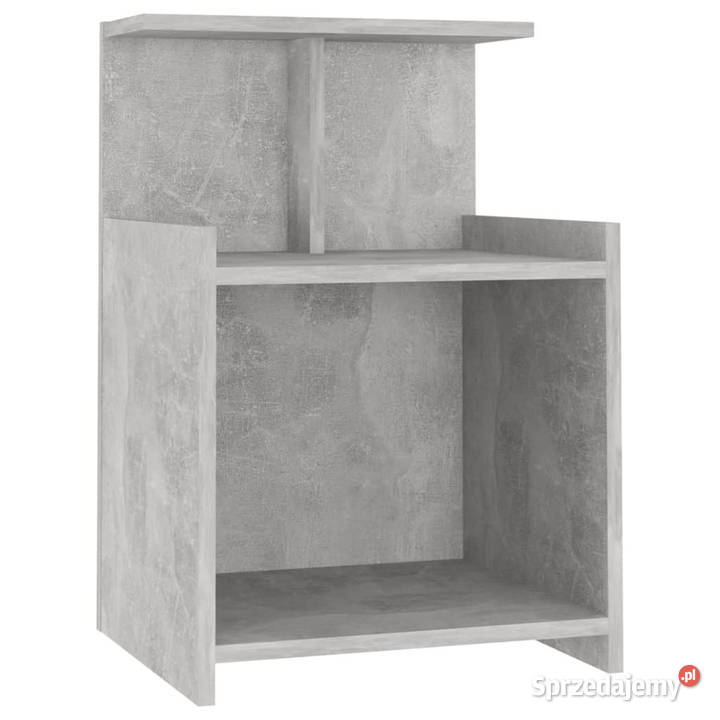Szafka nocna szarość betonu 40x35x60 WM806183 Warszawa