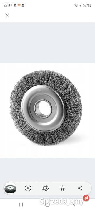 Zestaw szczotek tarczowych na wiertarkę Mix Rzeszotary