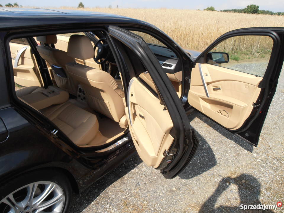 BMW 530xd E61 MPakiet Panorama Shadow Line szyberdach Warszawa