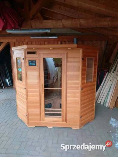 Sauna narożna Kabina infrared podczerwień 220v pomorskie Sopot