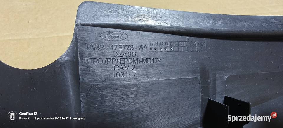 Ford Kuga Mk 4 lift 2024 wzmocnienie atrapy Rok produkcji 2024 mazowieckie Stare Iganie