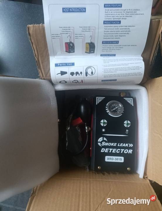 Generator dymu dymiarka 12v tester szczelności