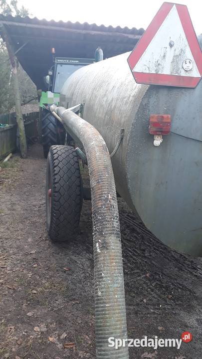 Beczkowóz asenizacyjny beczka nieuszkodzony Osiecznica