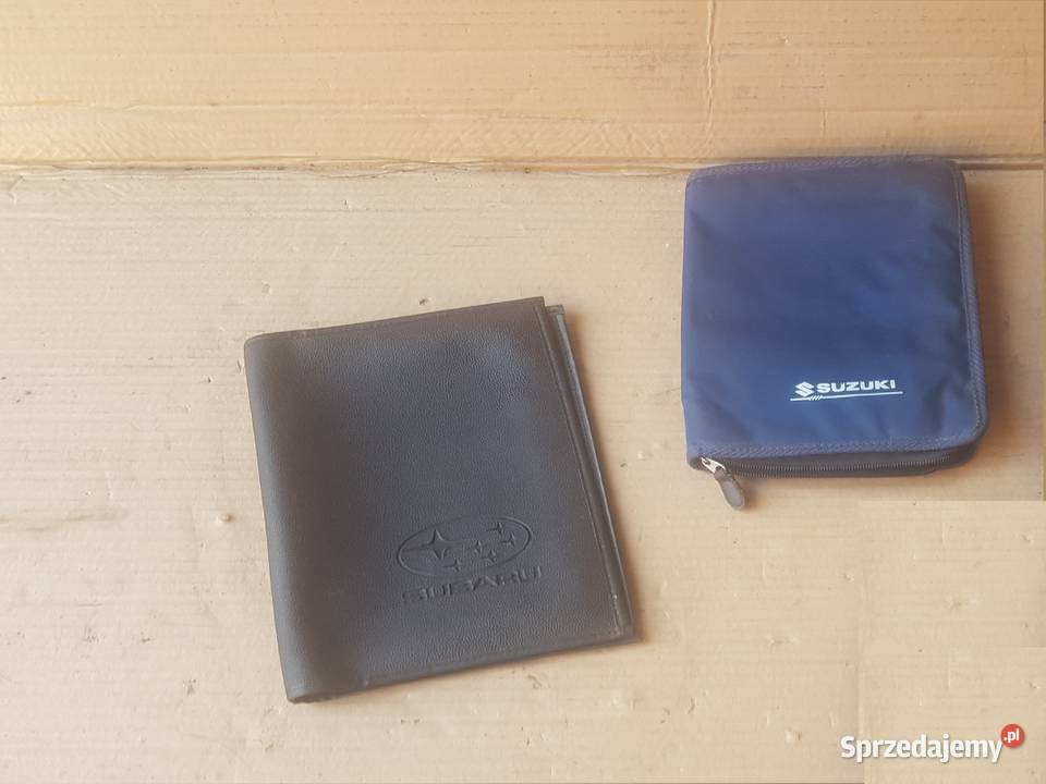 Suzuki Ignis MH SUBARU G3X JUSTY etui teczka osobowe sprzedam