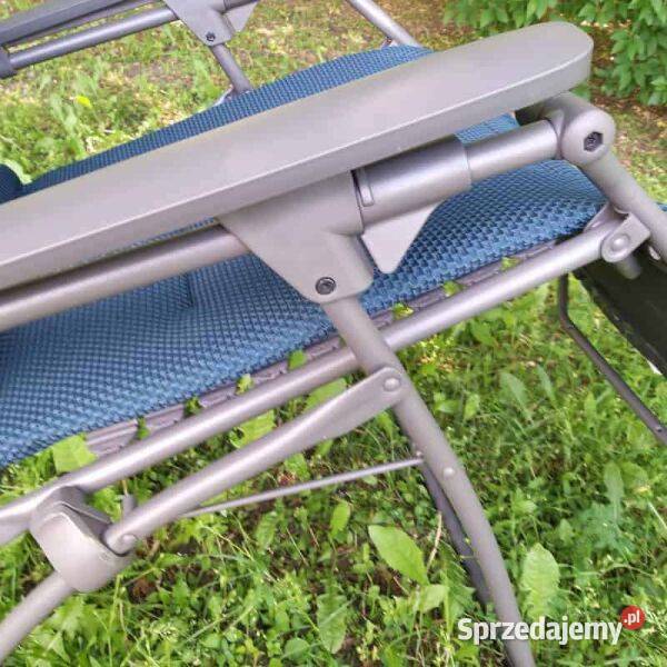 Leżak Evolution kolor Coral Blue Lafuma niebieski Warszawa