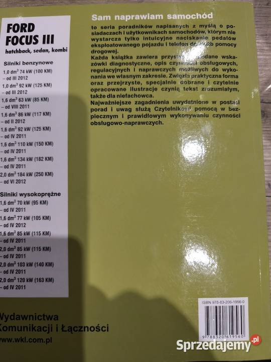 Sam naprawiam samochód Ford Focus MK3 Sosnowiec