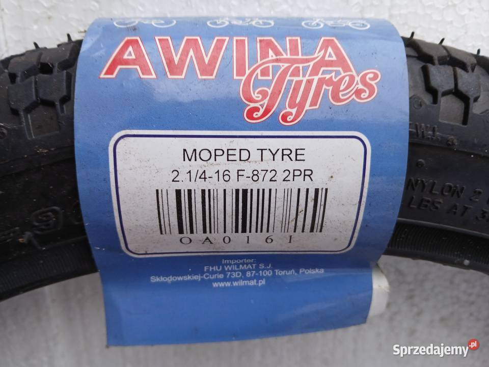 Nowa OPONA 16214 AWINA zachodniopomorskie Resko