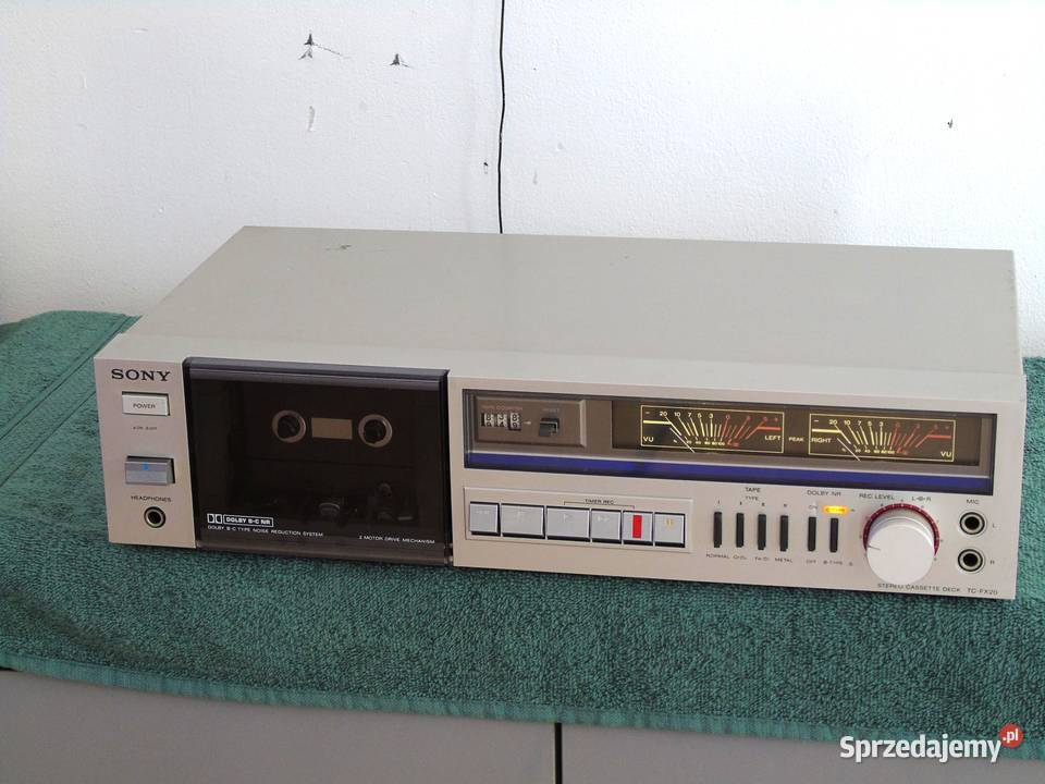Japoński magnetofon Sony TCFX20 ładny DOSTAWA Jasło