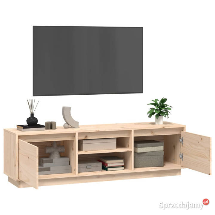 Szafka pod telewizor 140x35x40 lite drewno Warszawa