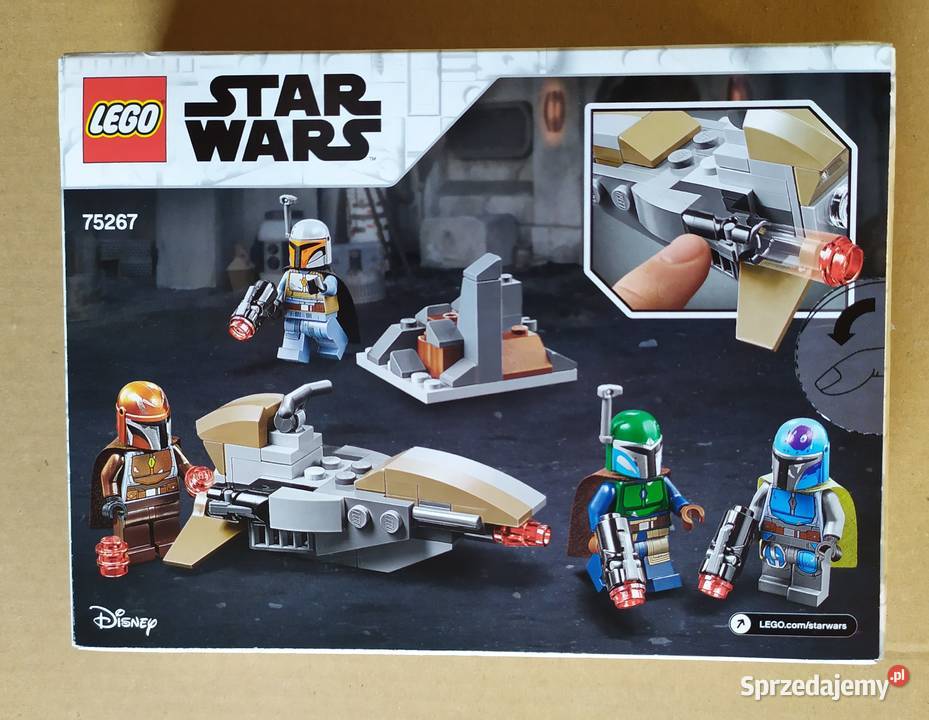 LEGO 75267 Star Wars Zestaw bojowy 6 lat+ Łódź