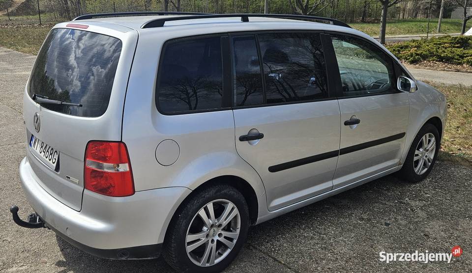 VW Touran 16 8V 102 2007r klimatyzacja elektryka lubelskie Majdan Ostrowski sprzedam