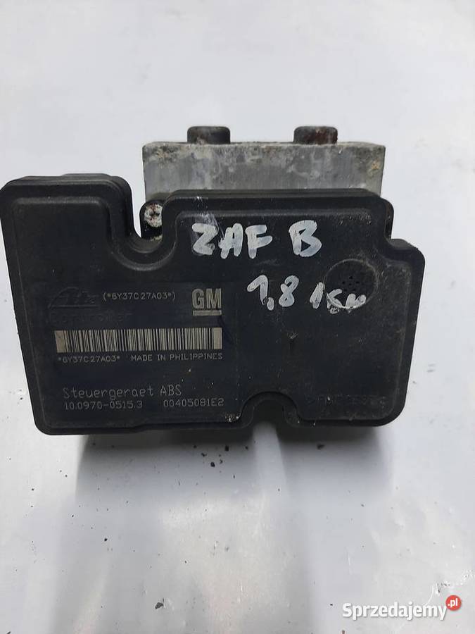 Opel Zafira B Astra H sterownik pompa ABS 13 246 osobowe łódzkie Ksawerów