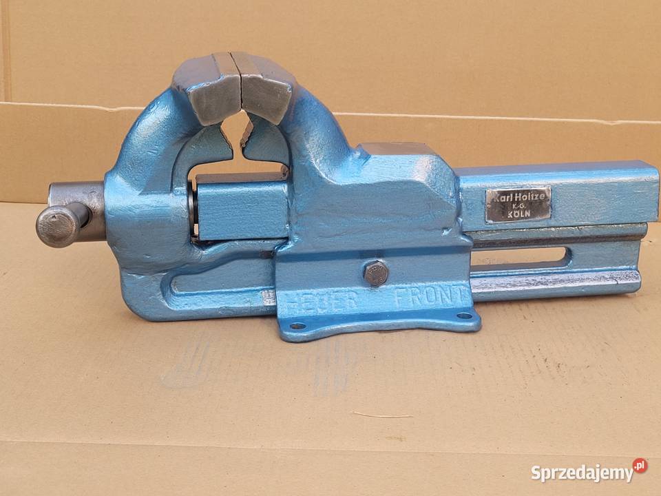 Niemieckie imadło stalowe kute Heuer Front 15