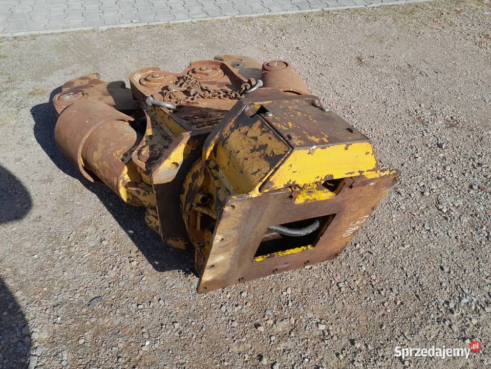 Nożyce Atlas Copco obrotowe tnąco kruszące małopolskie Maków Podhalański