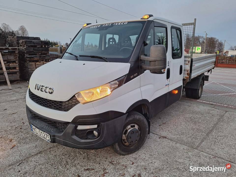 IVECO DAILY 35C15 2015R 35150 7OSÓB WYWROT podkarpackie Dzikowiec