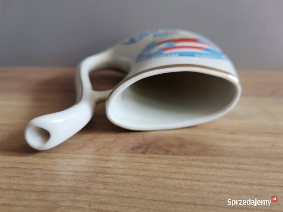 Stara pijałka porcelana Ćmielów Wyścig Pokoju Katowice