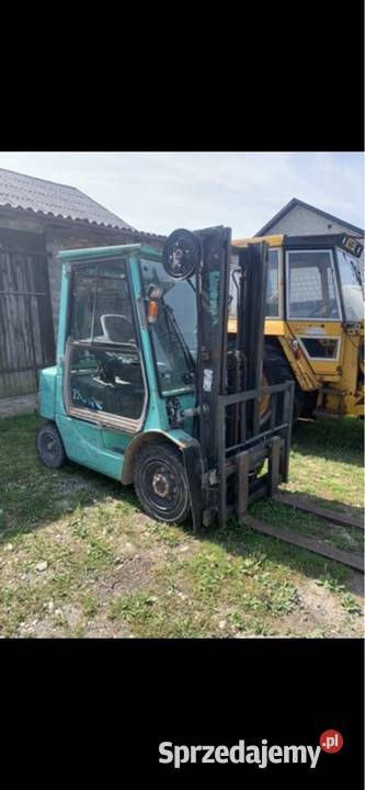 Wózek Mitsubishi FD 25 T kabina ogrzewana Wolbrom sprzedam