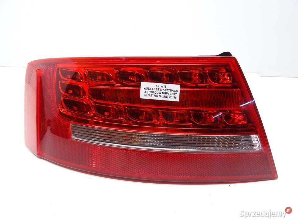 LAMPA LEWA LEWY TYŁ W BŁOTNIK 8T8945095D AUDI A5 małopolskie