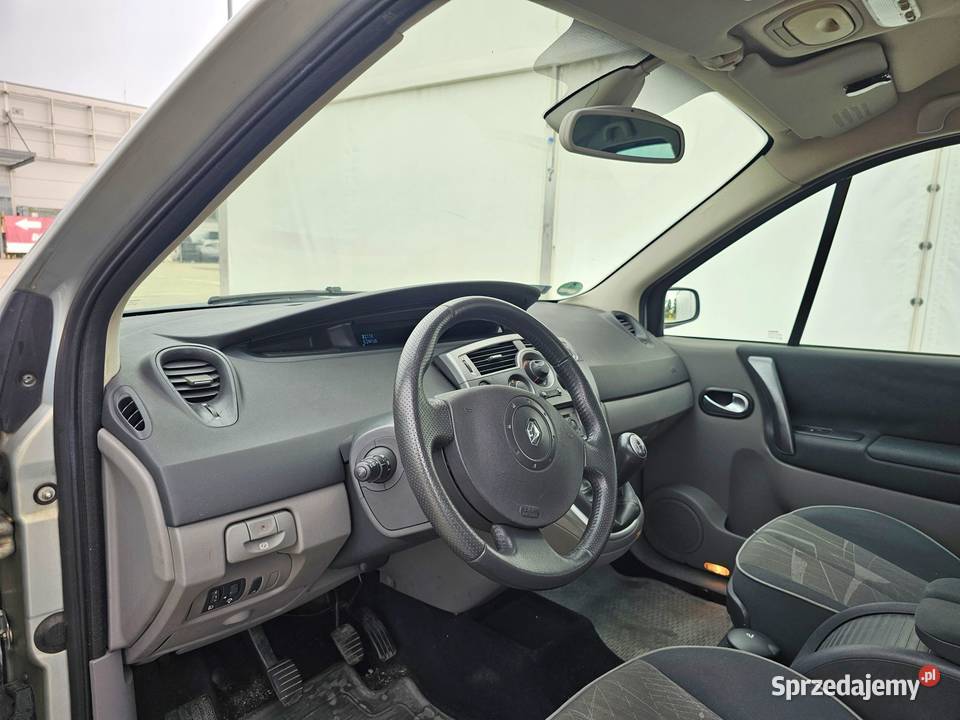 Renault Scenic II 16 benzyna niski przebieg Łódź