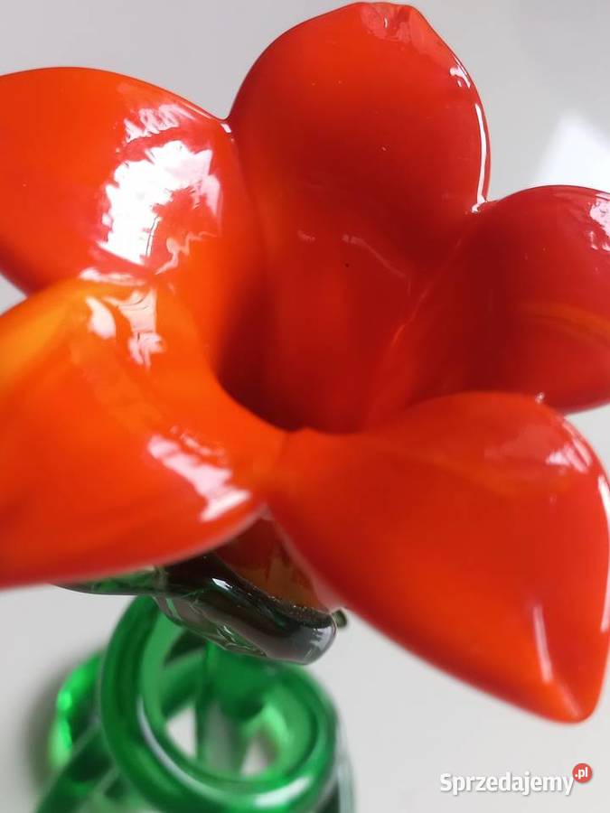 Świecznik Tulipan Murano style