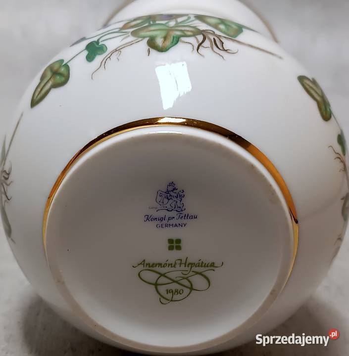 TETTAU Wazon Kniglich privilegierte Tettau Łódź