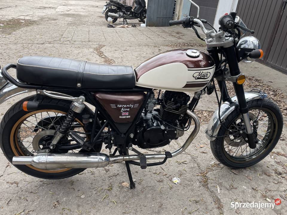 Mash 125 seventy five brixton Yamaha sr 125 bezwypadkowy wielkopolskie