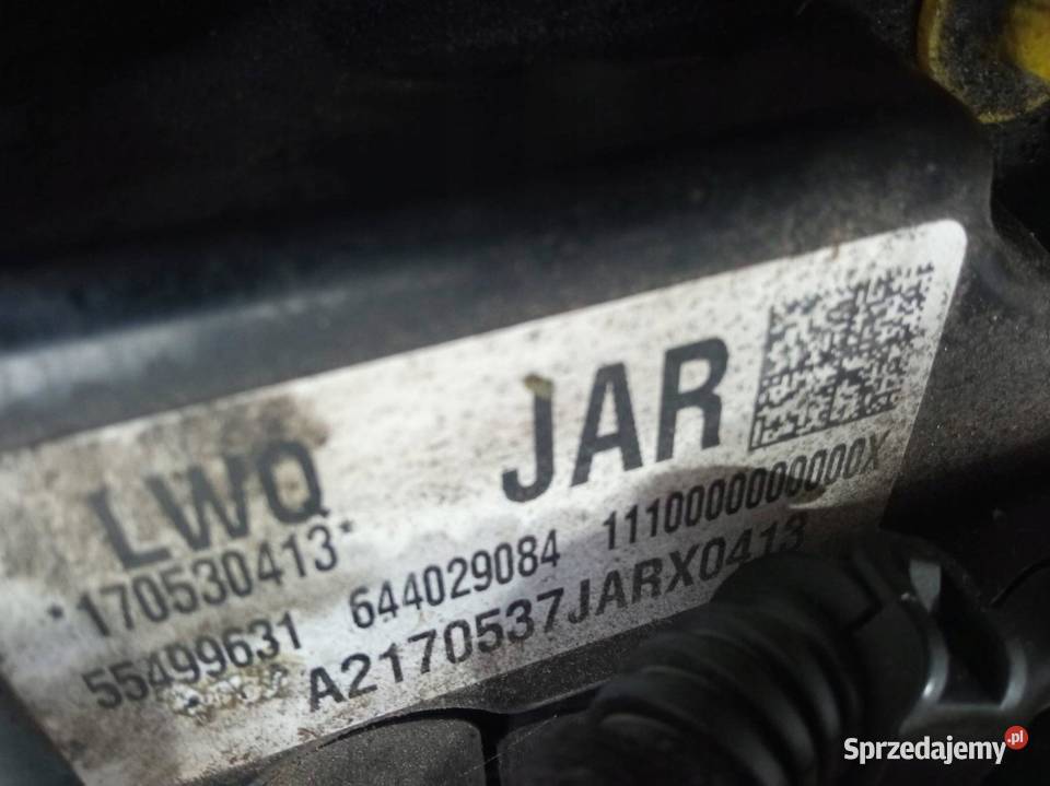 SILNIK KOMPLETNY DIESEL LWQ 16 CDTI Opel Astra V osobowe