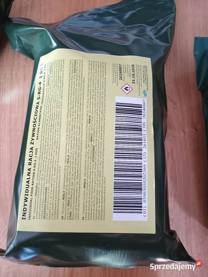 Racja wojskowa SRG4 1DOS Małomice