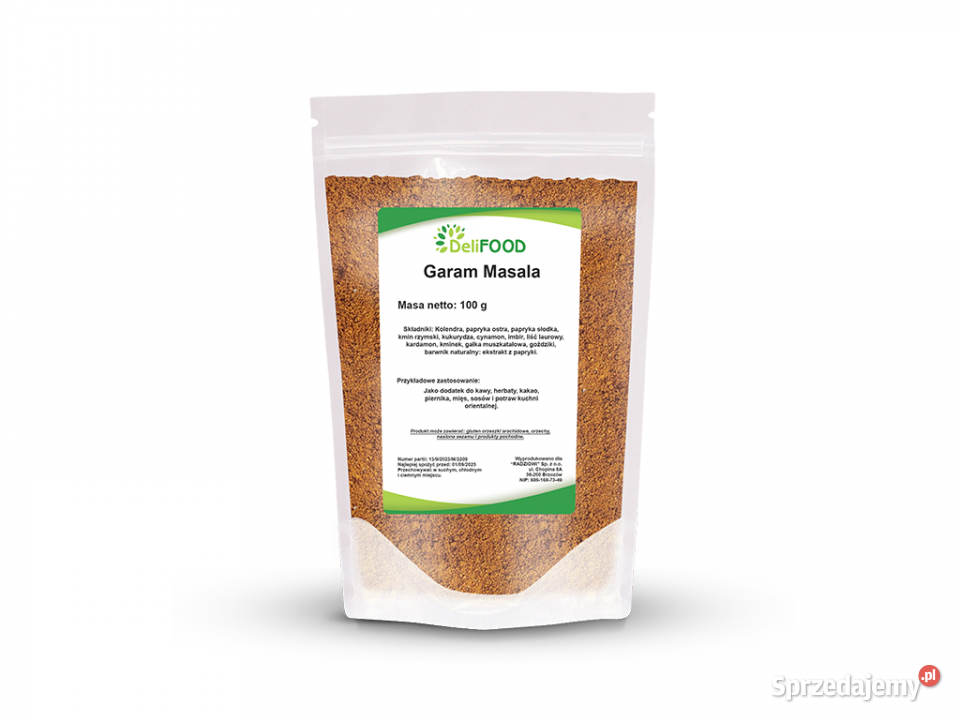 Garam Masala 100g Brzozów