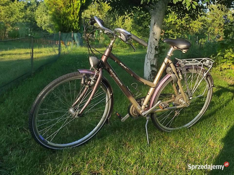 Raleigh koła 28 używany rower miejski damka Miejskie Wrocław