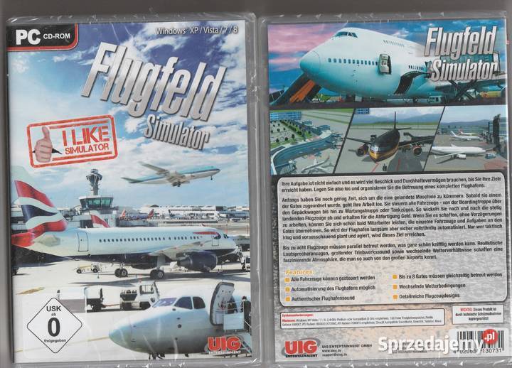 Flugfeld simulatorSymulator Lotniska wersja niem Gry komputerowe i konsolowe Pruszków