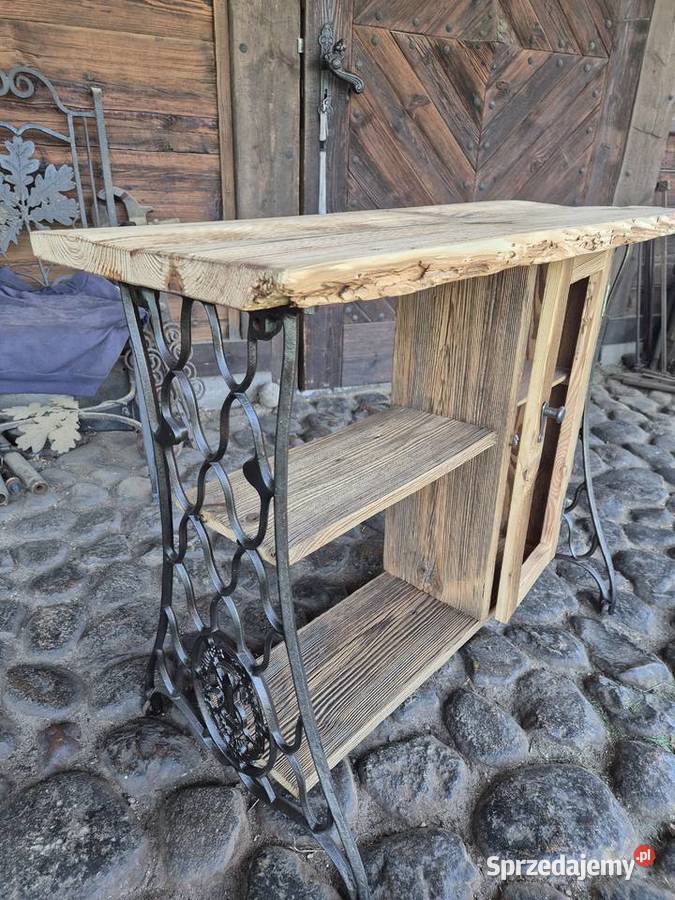 Stylowa rustykalna szafka Kamieńczyk