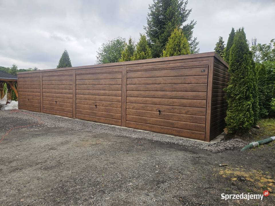 12x6 4xnaped Garaze Blaszane Garaż Blaszany Sprzedaż