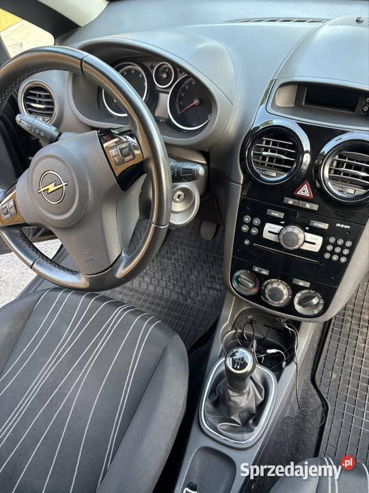 Opel Corsa D 111 2010r Czarny Siemianowice Śląskie