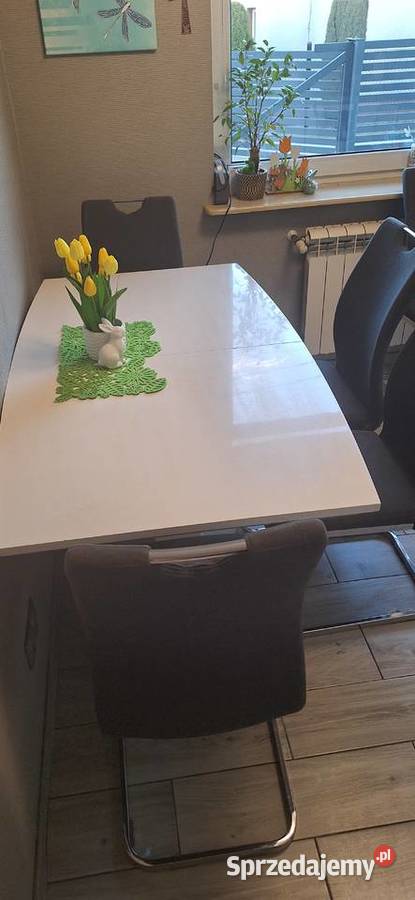 Solidny Stół do jadalni kuchni 140 180 x 80 Rydułtowy