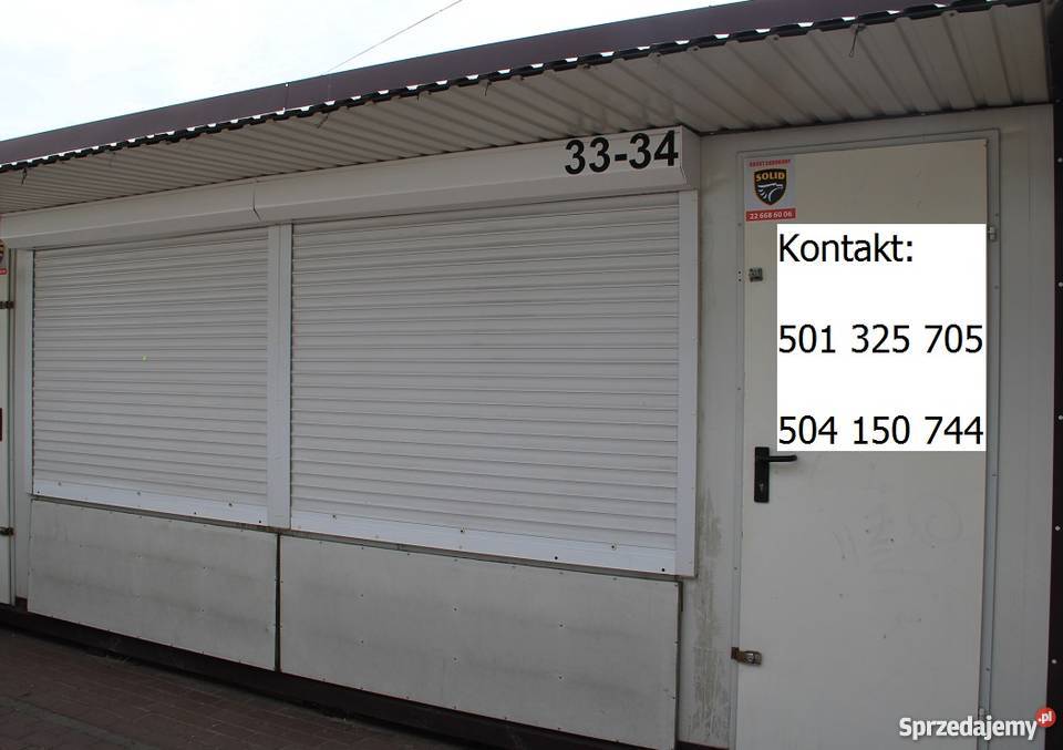 Legionowo Targowisko Miejskie Pawilon handlowy 3 Legionowo